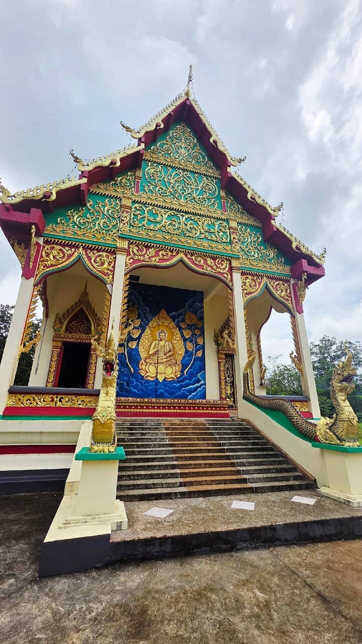 Serene Temple Grounds