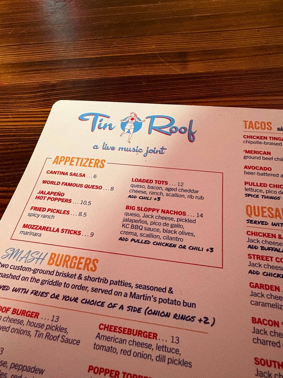 Creative American Pub Fare