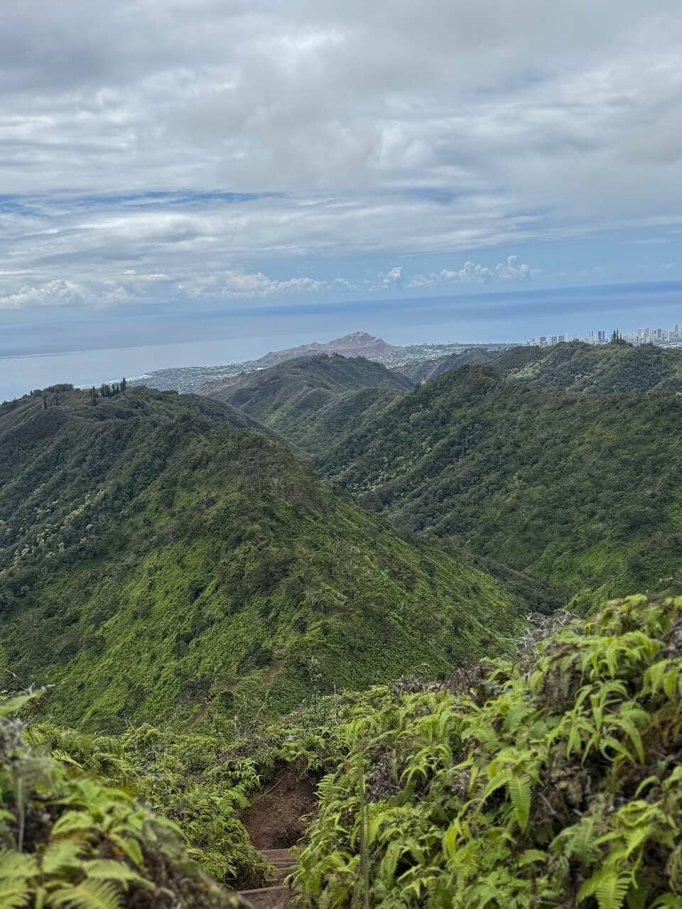 Steep Ridge Ascent