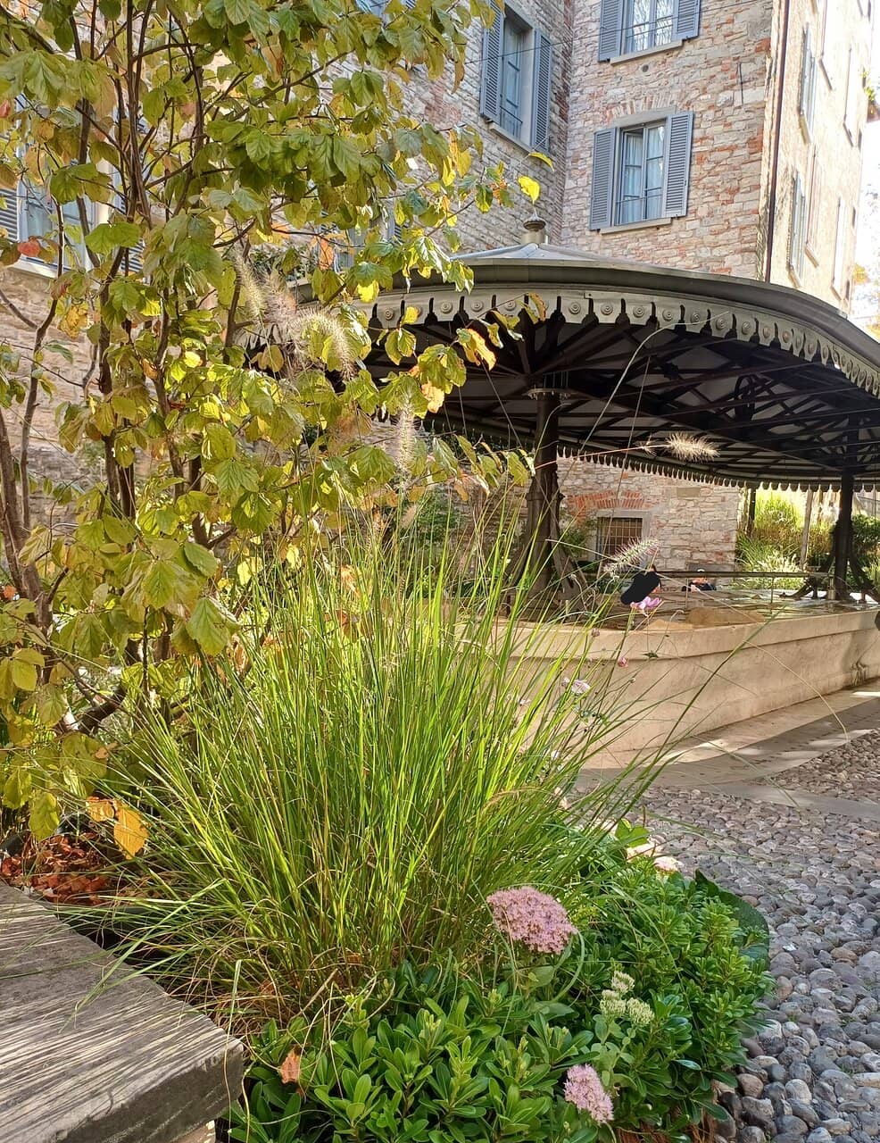 Elegant Cast Iron Canopy