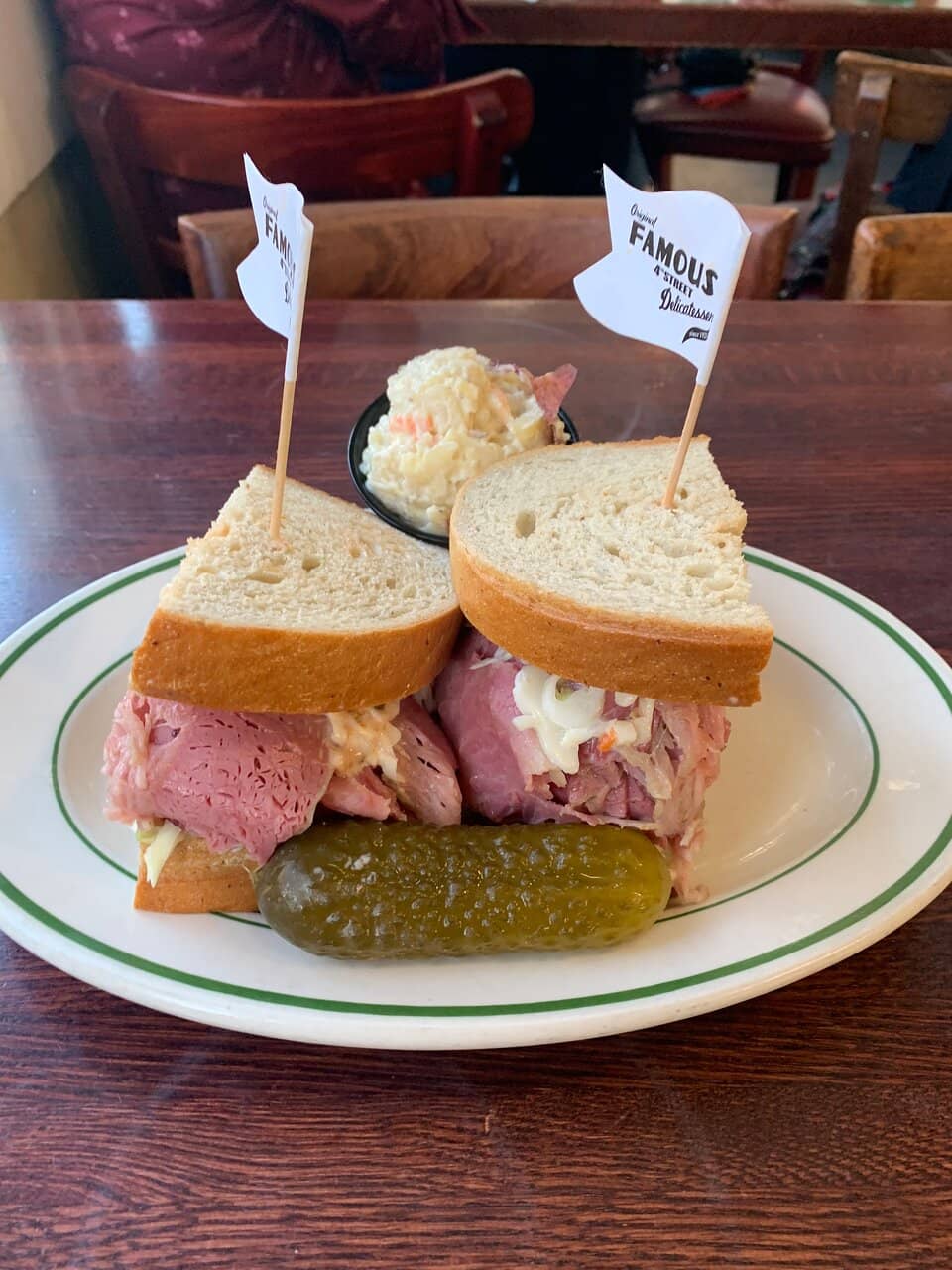 Classic Jewish Deli Atmosphere