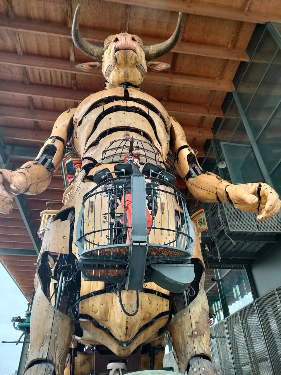 The Minotaur's Grand Entrance