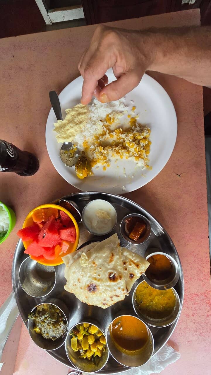 Authentic Vegetarian Thali