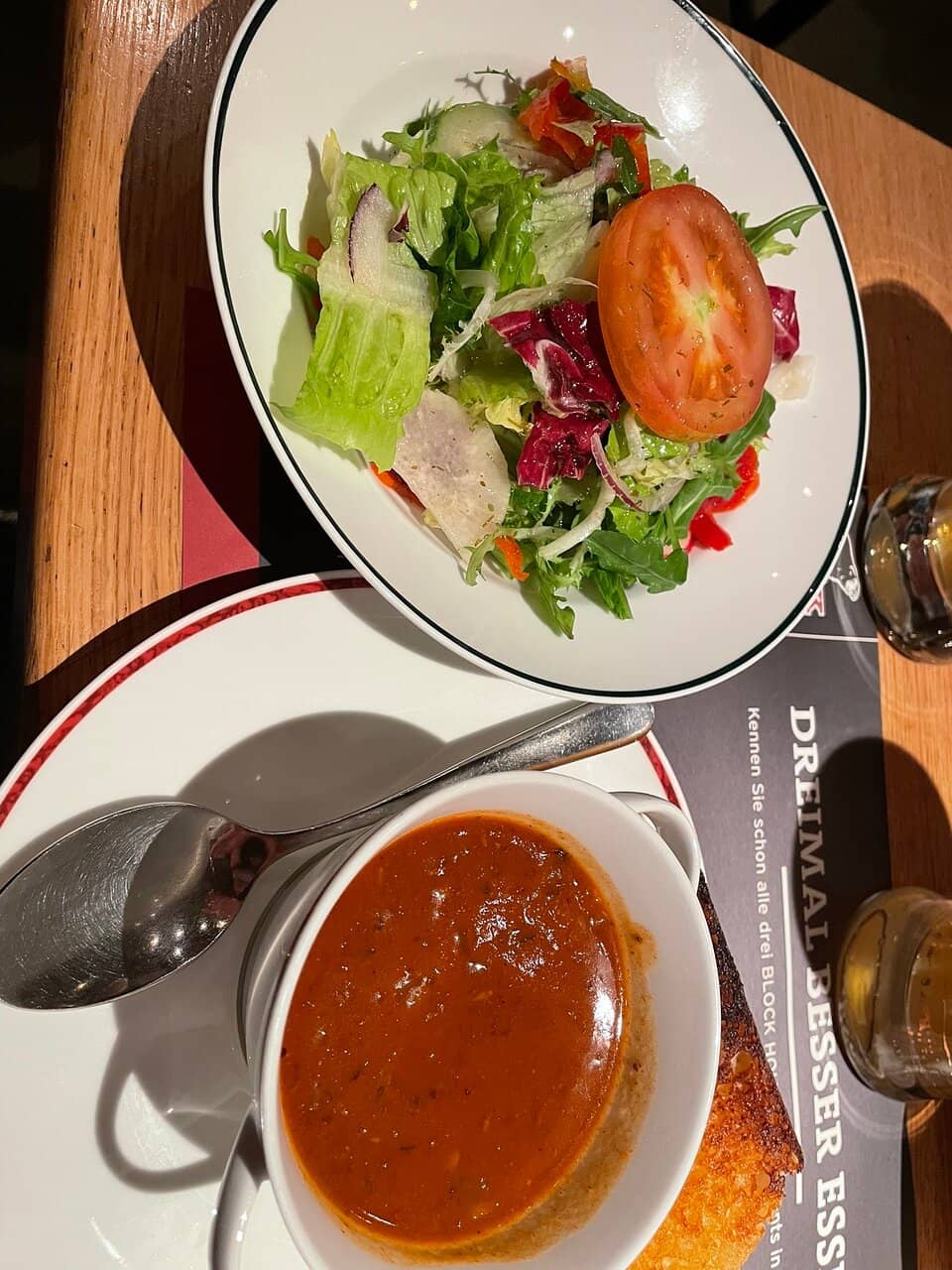 Fresh Salads and Great Wines