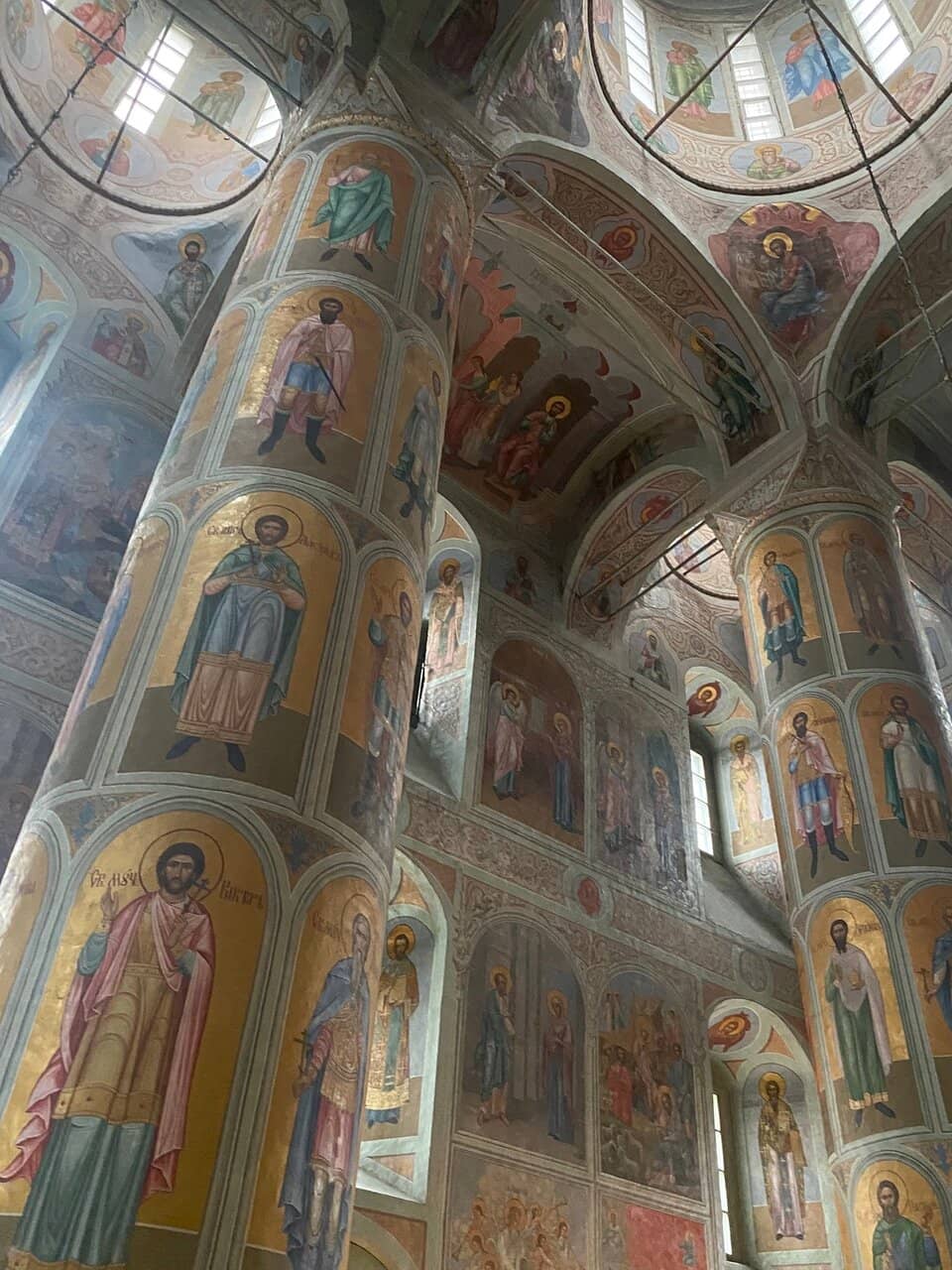 Restored Wall and Column Paintings