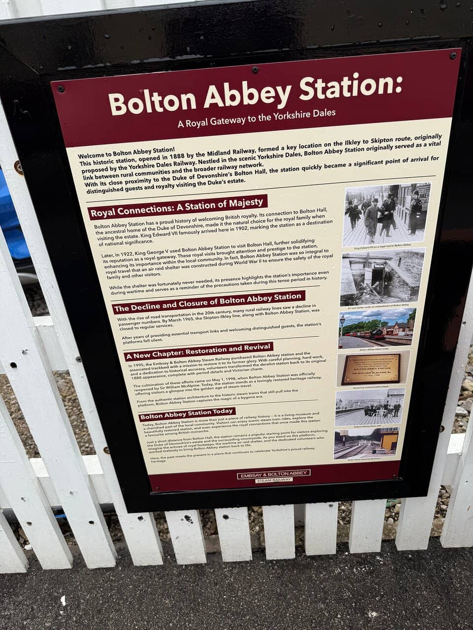 Afternoon Tea on a Steam Train