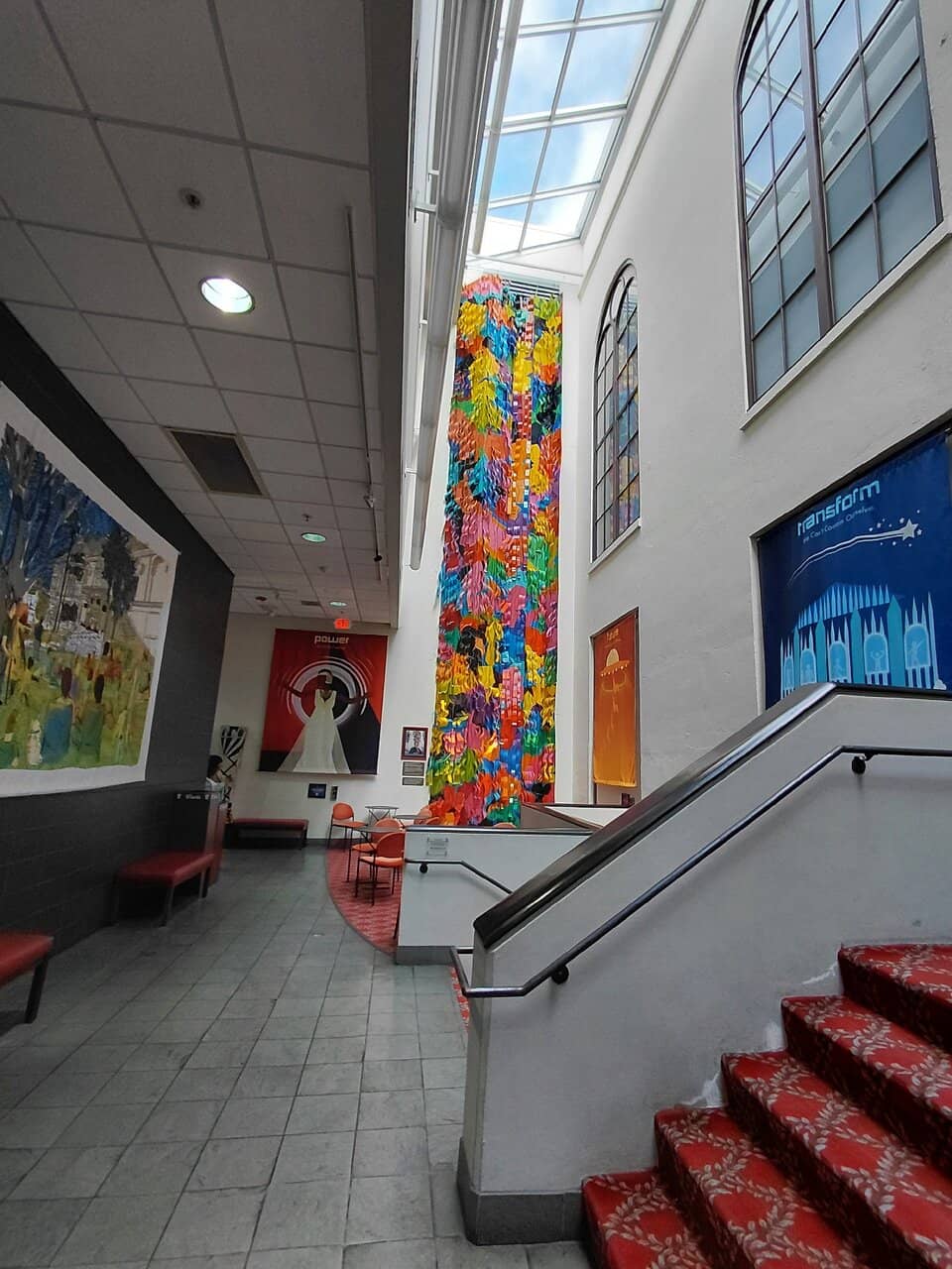 Original Hand-Painted Curtain