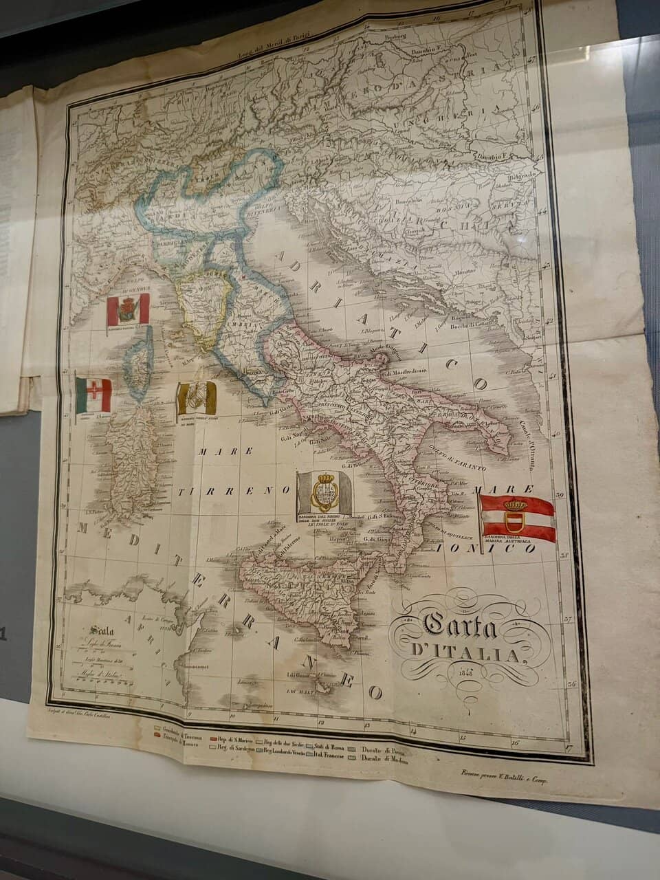 Italian Flag Exhibits