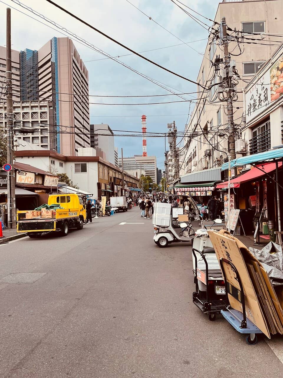 Colorful Spice Stalls