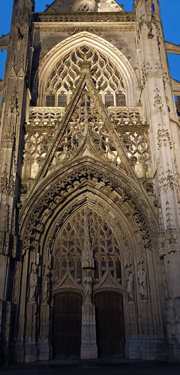 Tranquil Village Setting