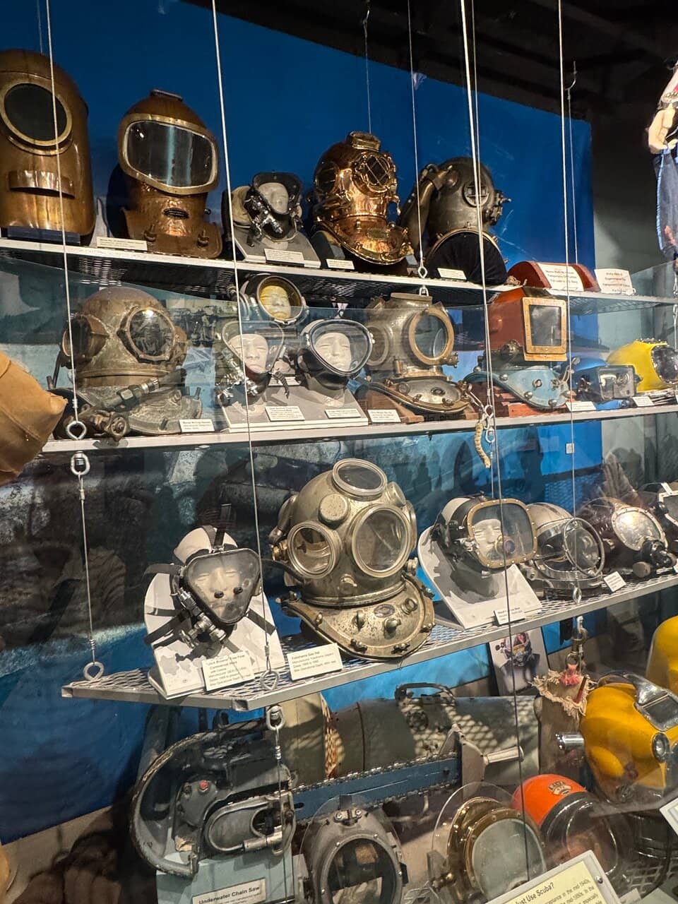 Homemade Diving Helmets