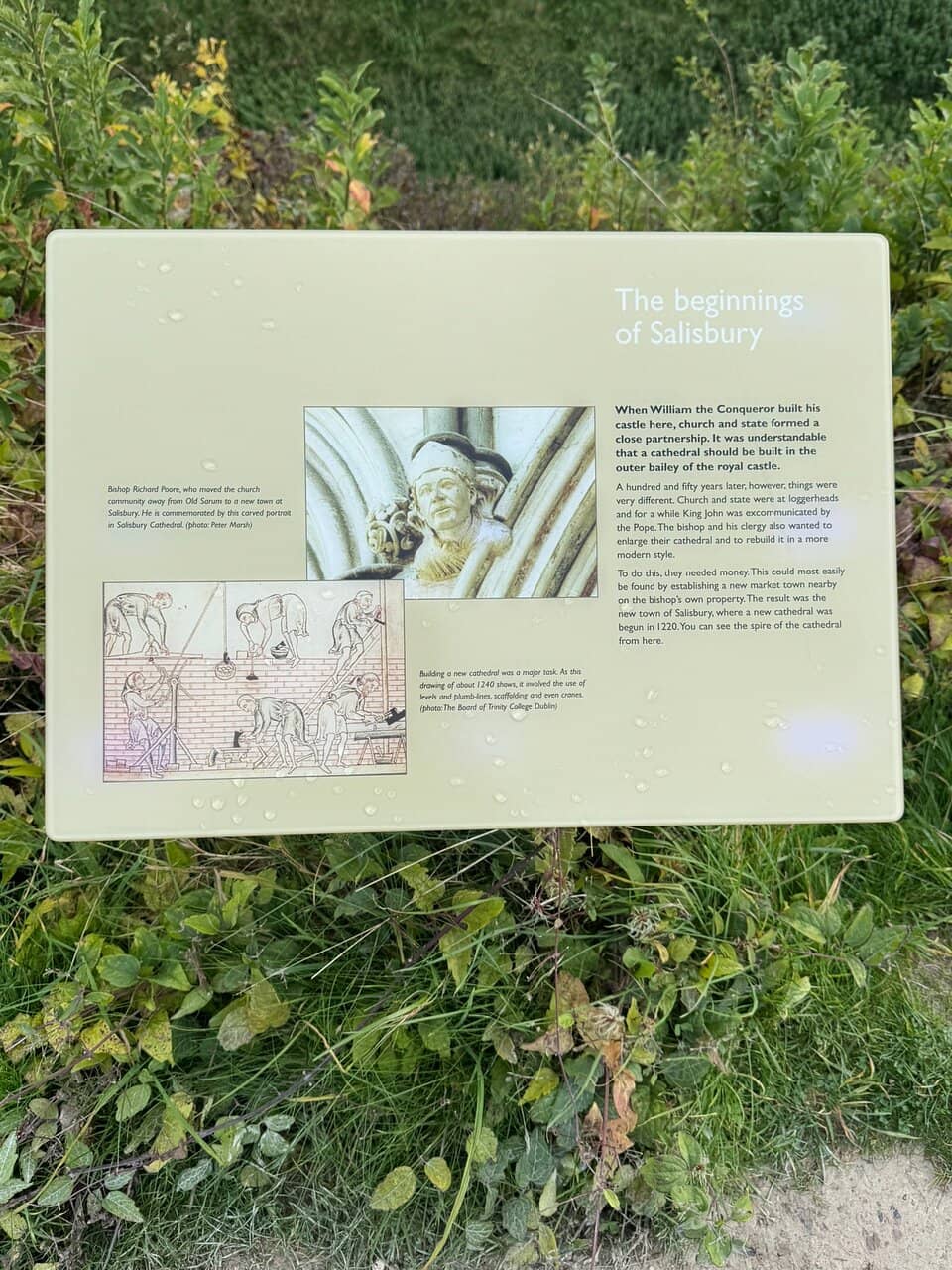 Ruins of Old Sarum Cathedral
