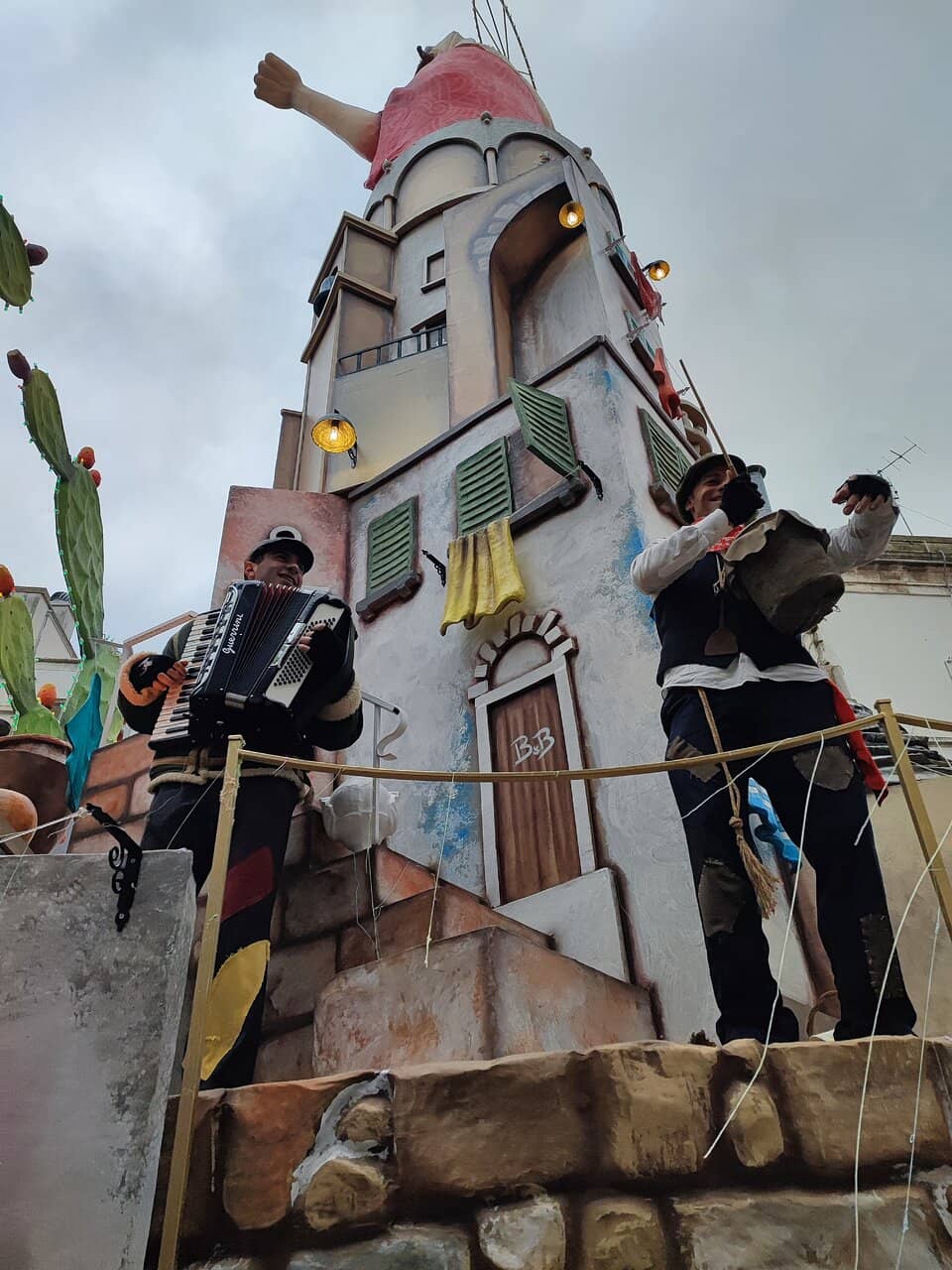 Giant Papier-Mâché Floats
