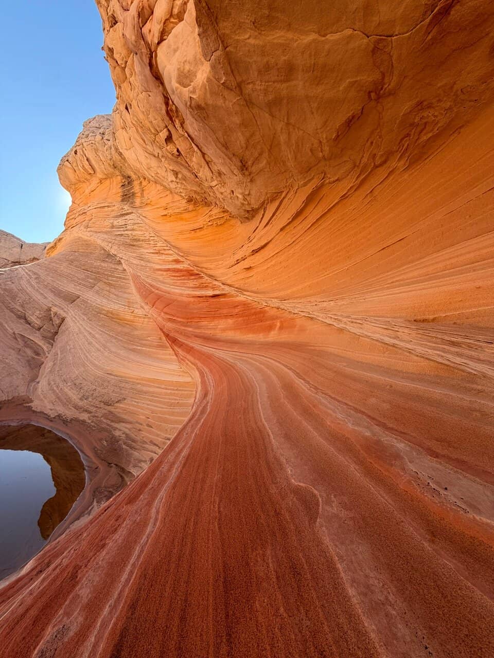 Swirling Sandstone Formations