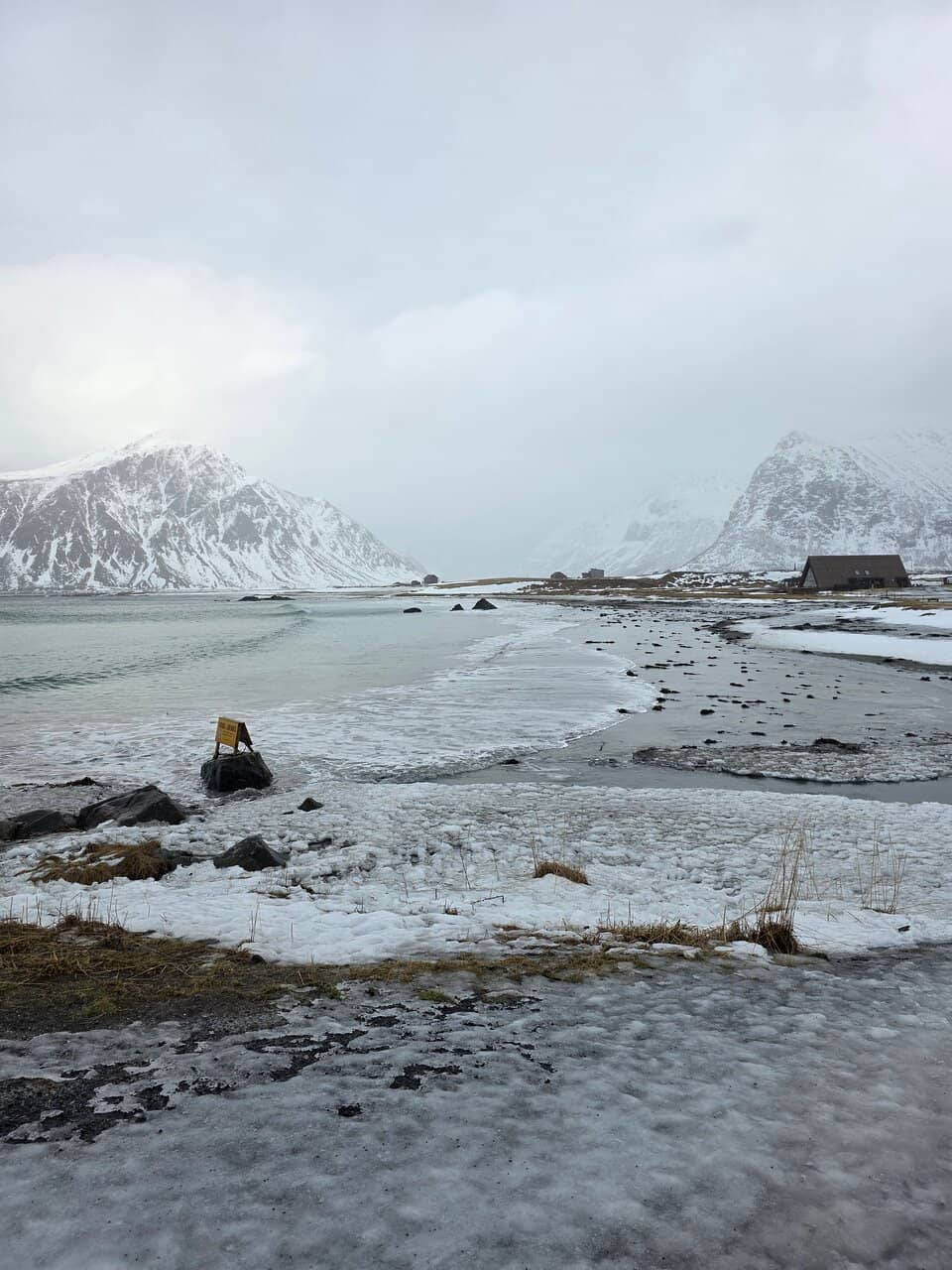 Dramatic Mountain Backdrop