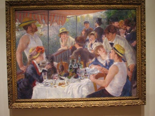 Renoir's Luncheon of the Boating Party