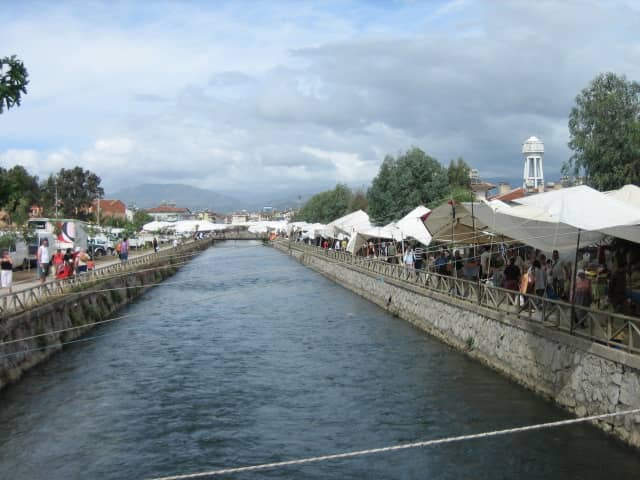Vibrant Produce Stalls