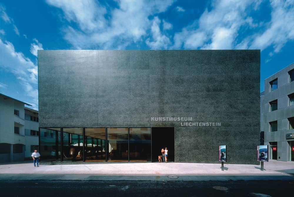 Striking Black Cube Architecture