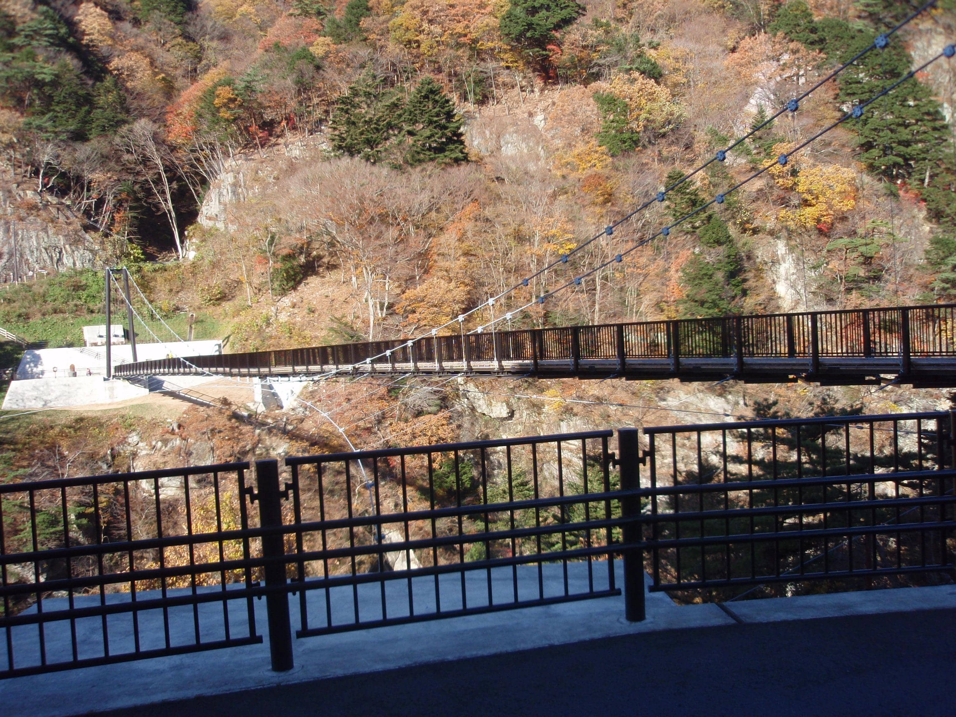 Kinu Tateiwa Otsuribashi Suspension Bridge