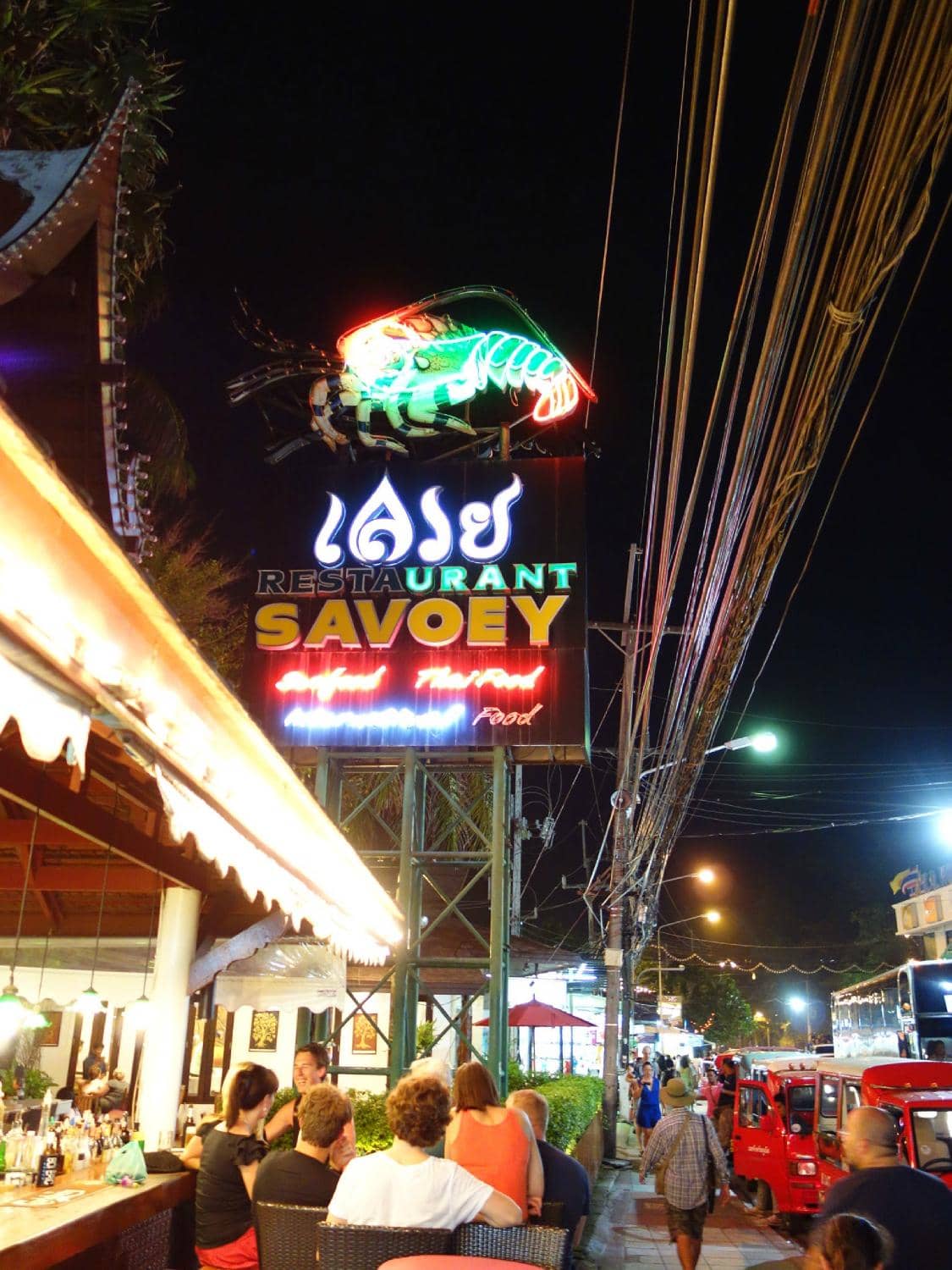 Vibrant Patong Beachfront Dining