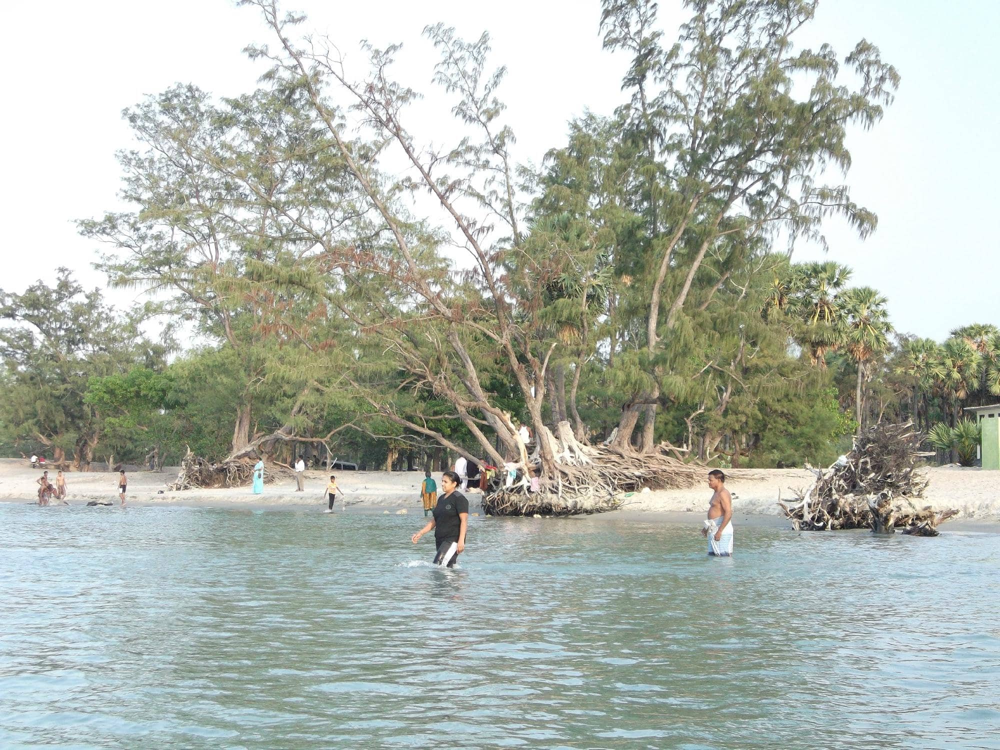 Prawn Fishing at Dusk