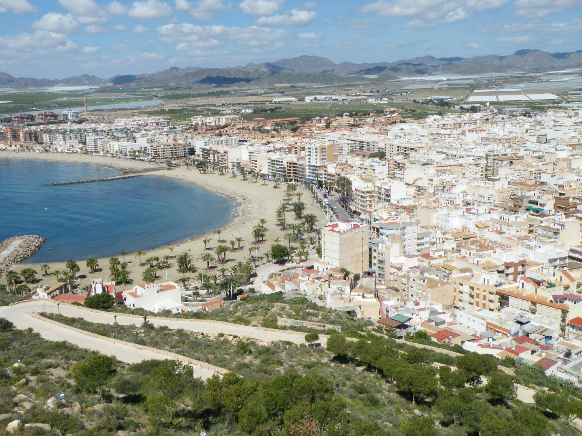 Colorful Promenade Steps