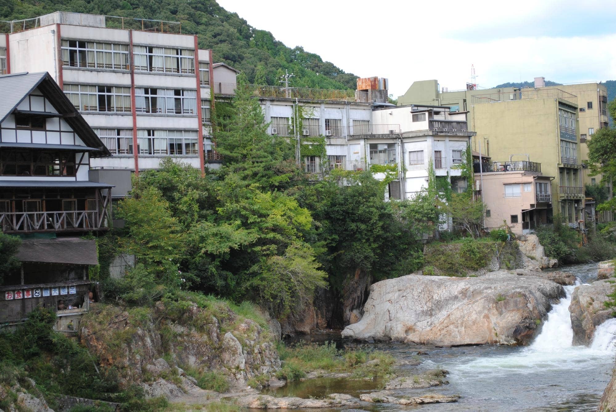 Scenic River and Mountain Views