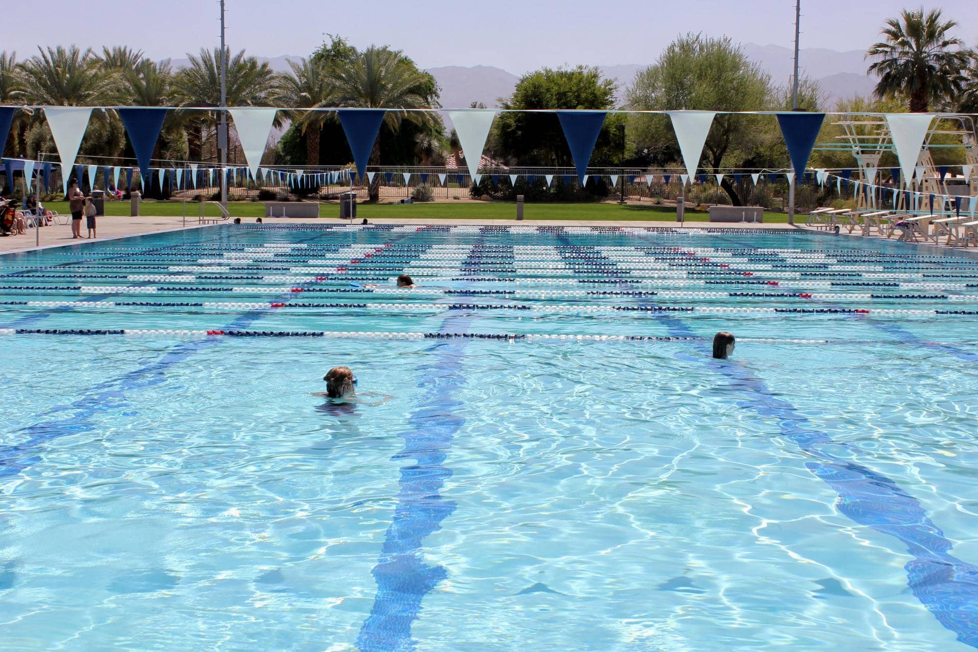 Lap Swimming Lanes