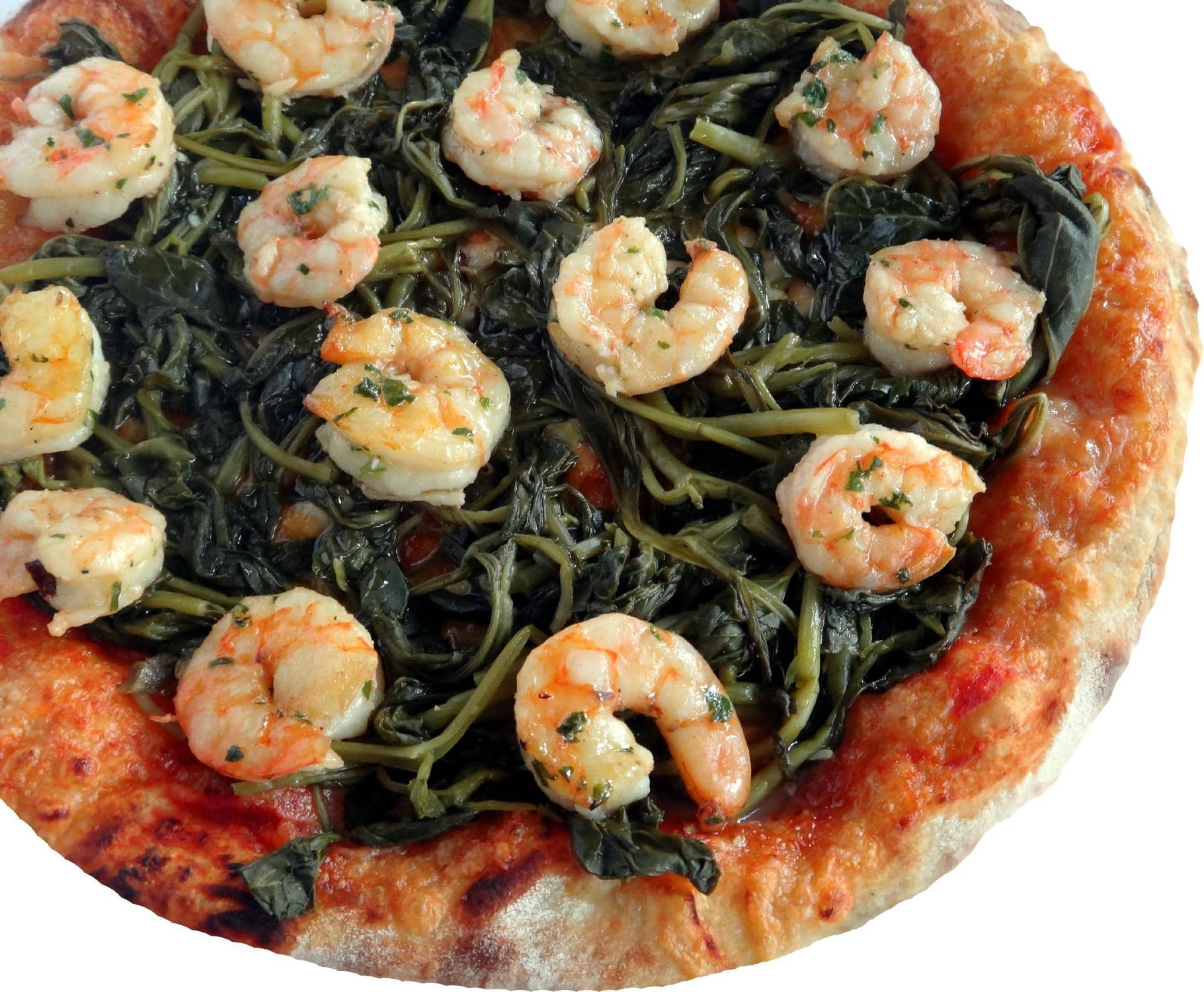 Pizza Camarão com Jambu