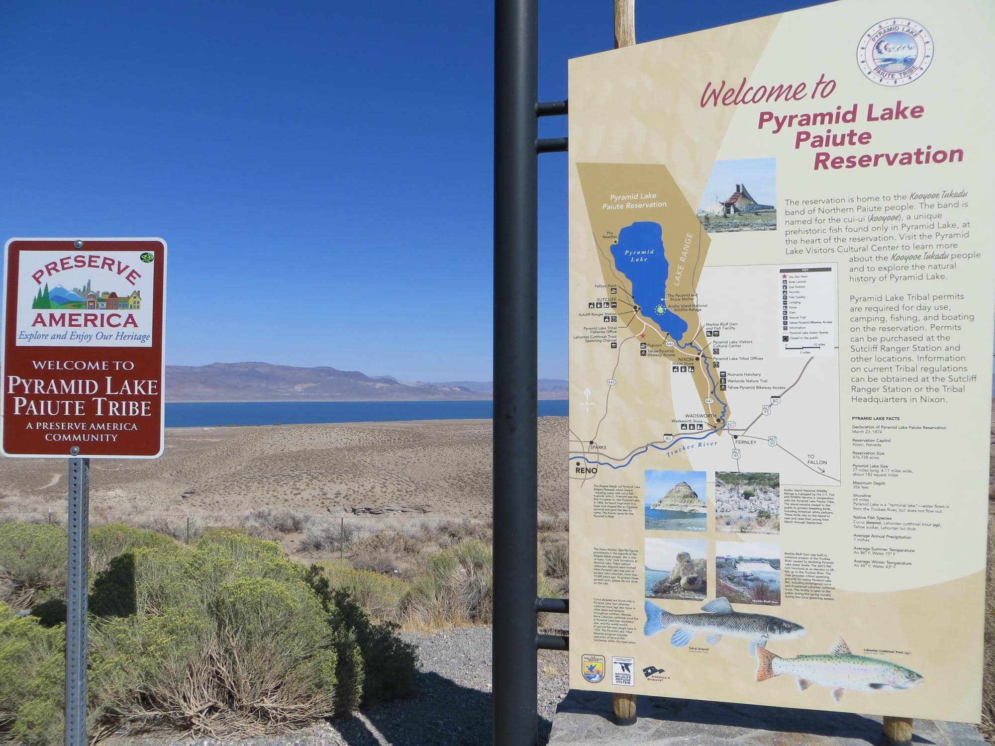 Pyramid Island Walk