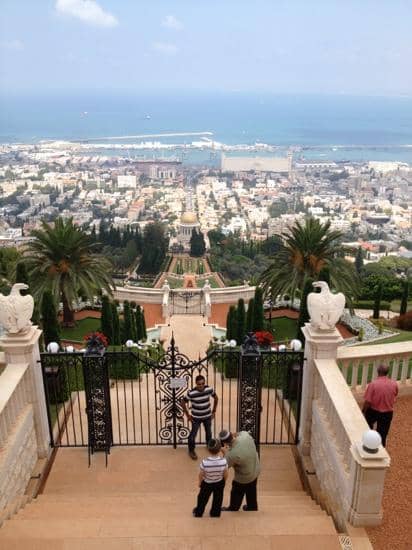 Baháʼí Gardens Overlook