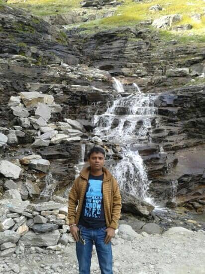 Cascading Glacial Waters