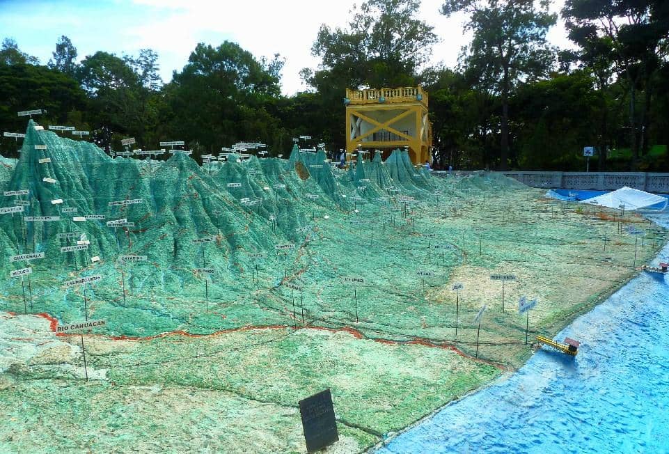 Relief Map of Guatemala