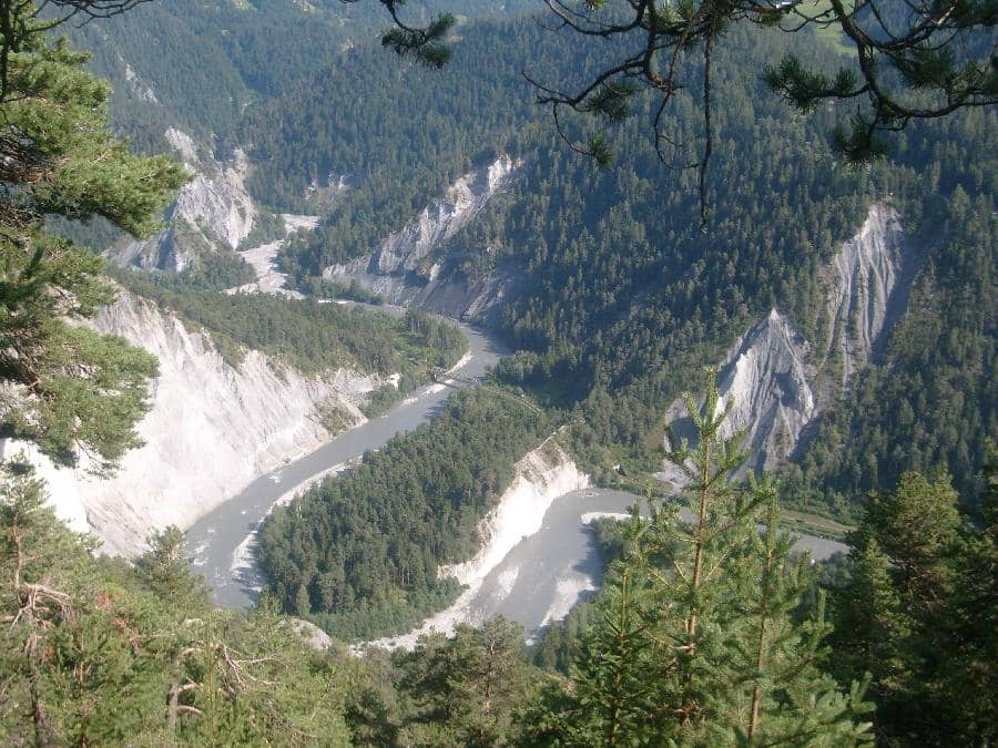 The Rhine Gorge Panorama