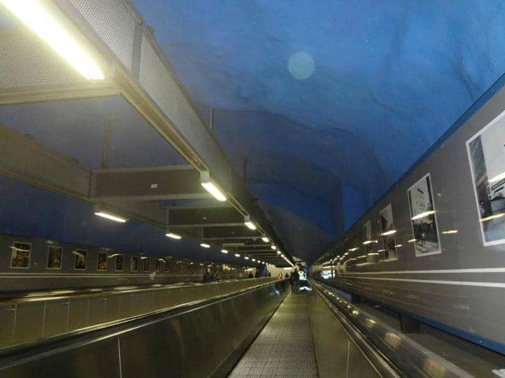 Stadion Station's Rainbow Sky