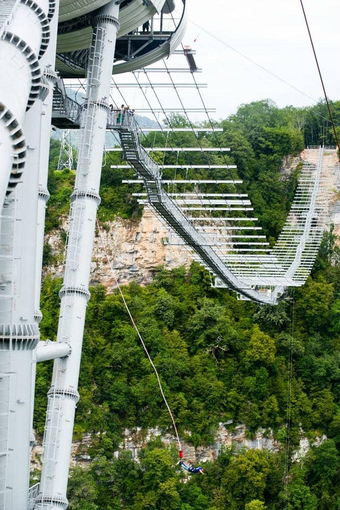 Zip-lining