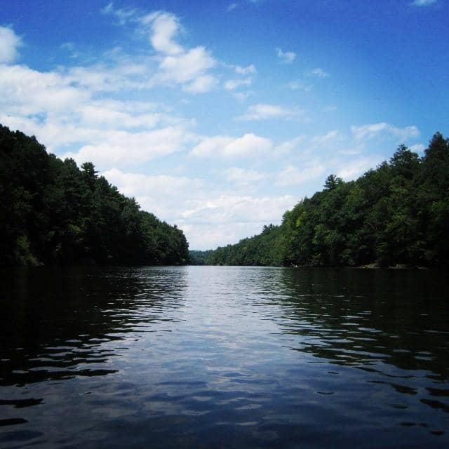 Kayaking the Esopus Creek