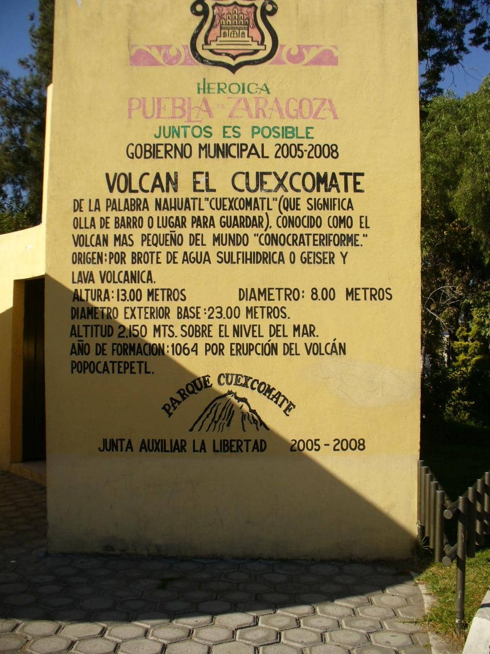 The Sinter Cone Exterior