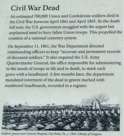 Rows of Headstones