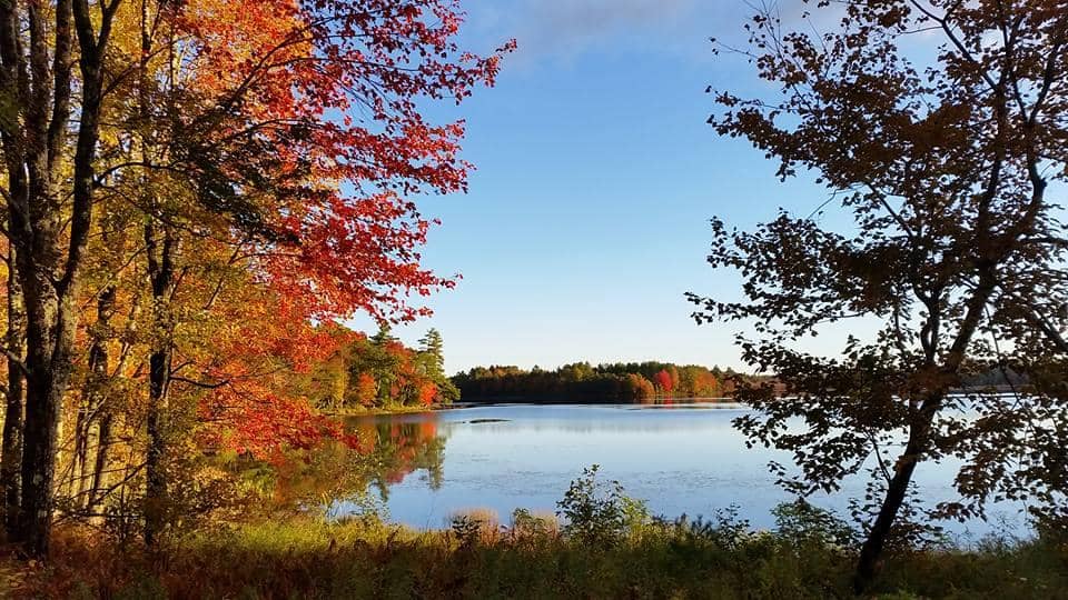 Kayaking Megunticook Lake