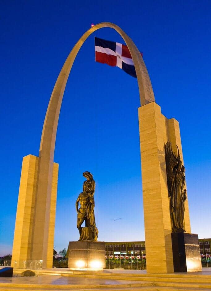 The Gigantic Dominican Flag