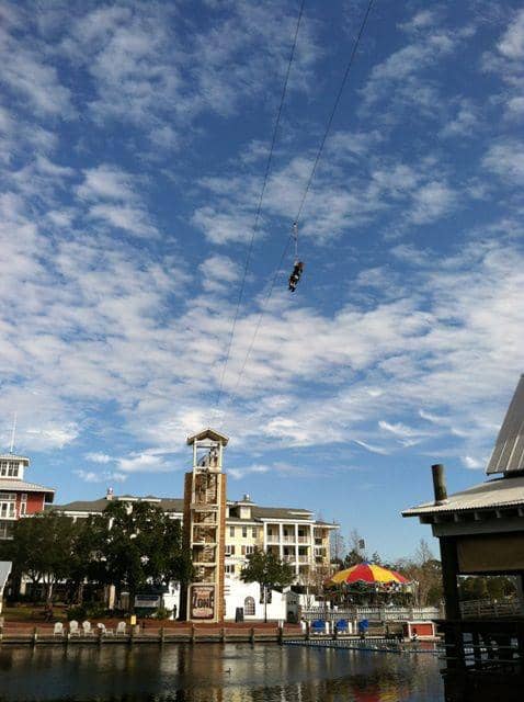 Baytowne Wharf Zipline