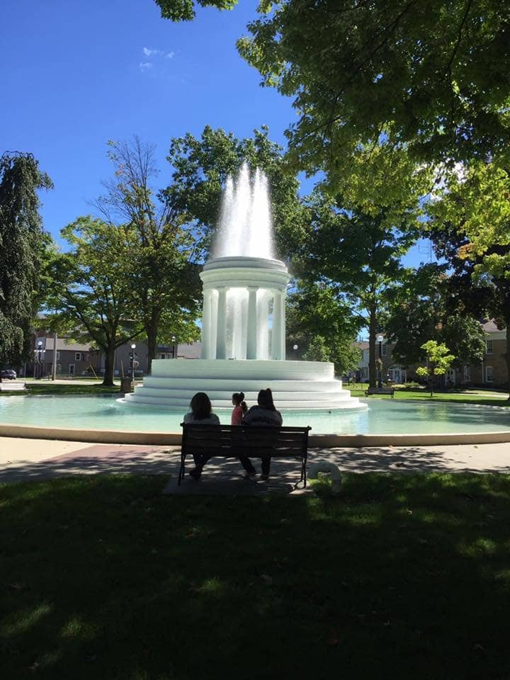 The Fountain's Glow