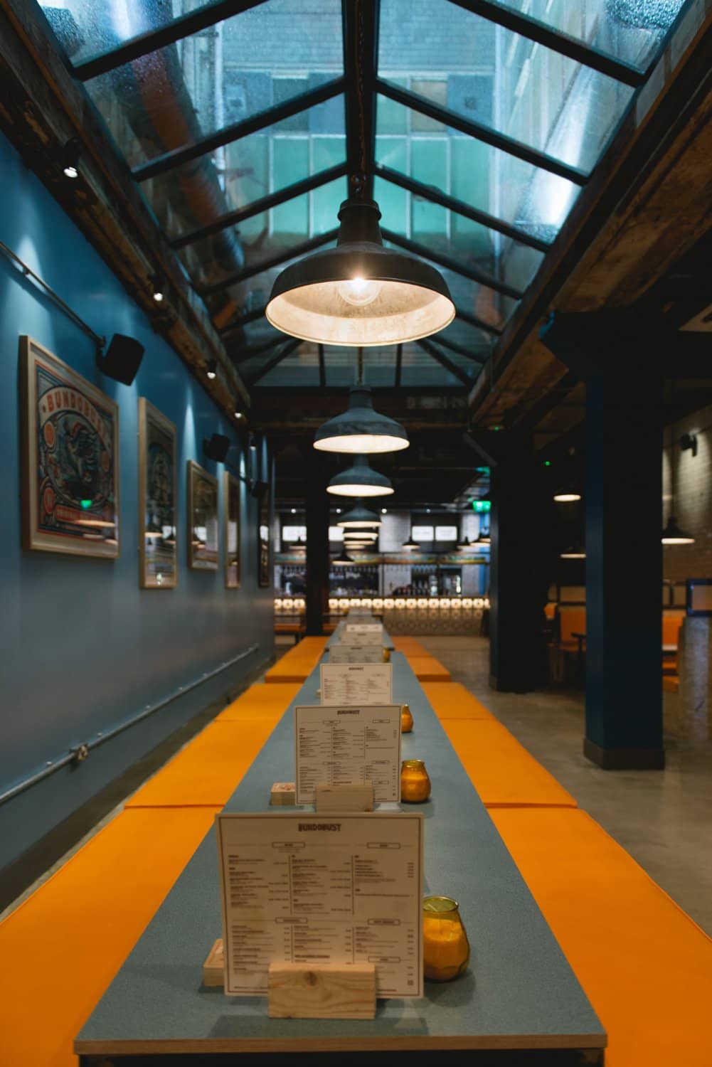 Vibrant Communal Dining