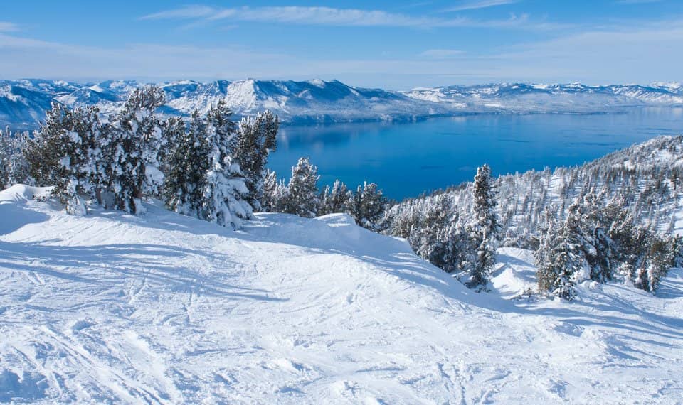 Nevada Side Skiing