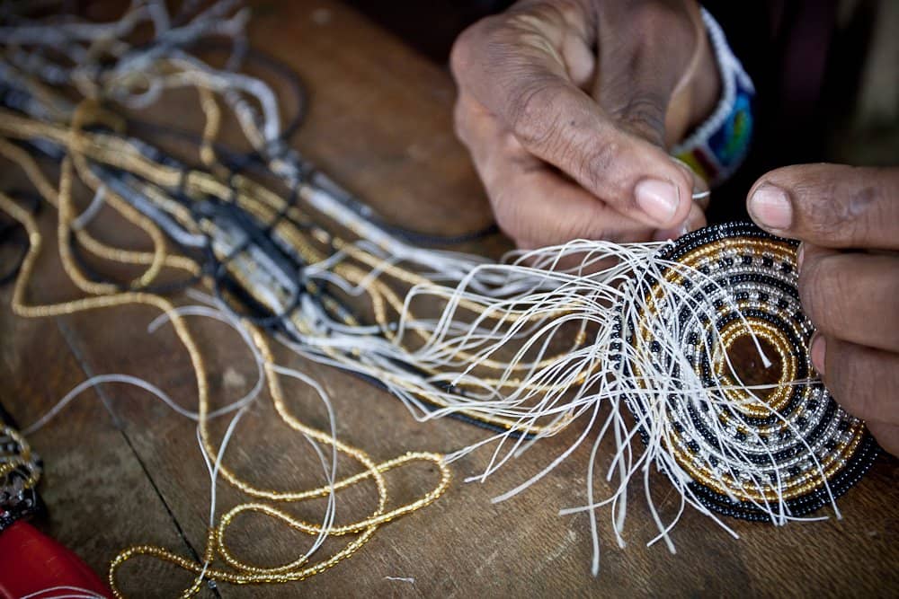 Intricate Beadwork