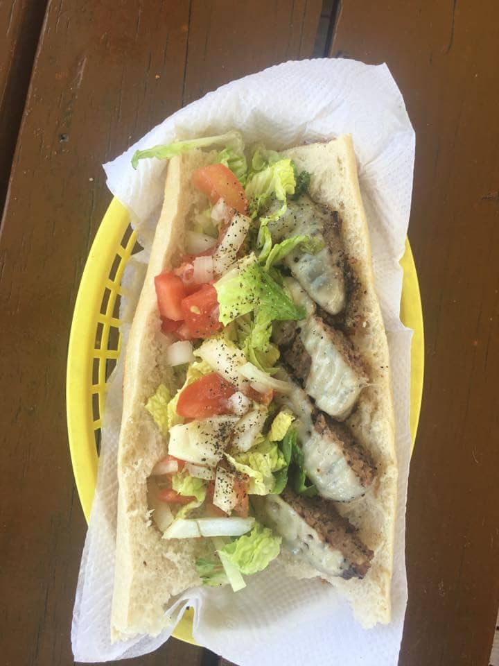 Cheese Burger Baguette