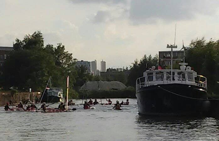 Lively Evening Atmosphere