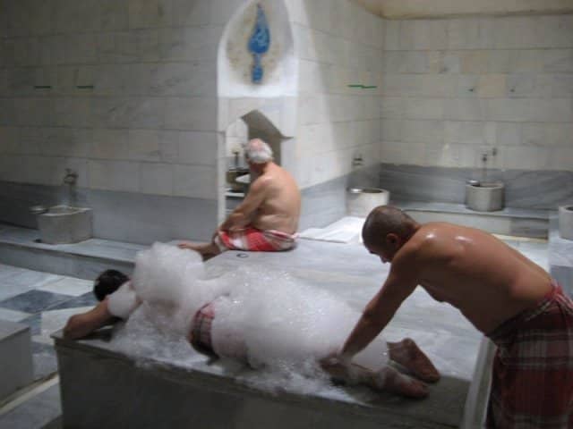 Soap Bubble Massage