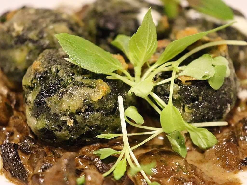 ALBONDIGAS DE ESPINACA Y RICOTA